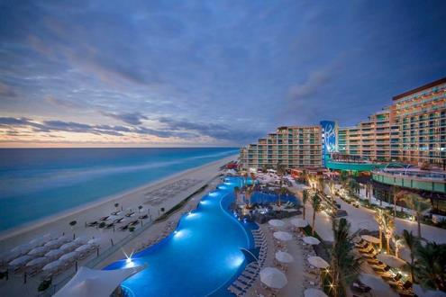 Hard Rock Hotel Cancun - Aerial View